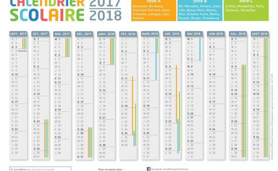 Calendrier Scolaire Nersac 2017 2018